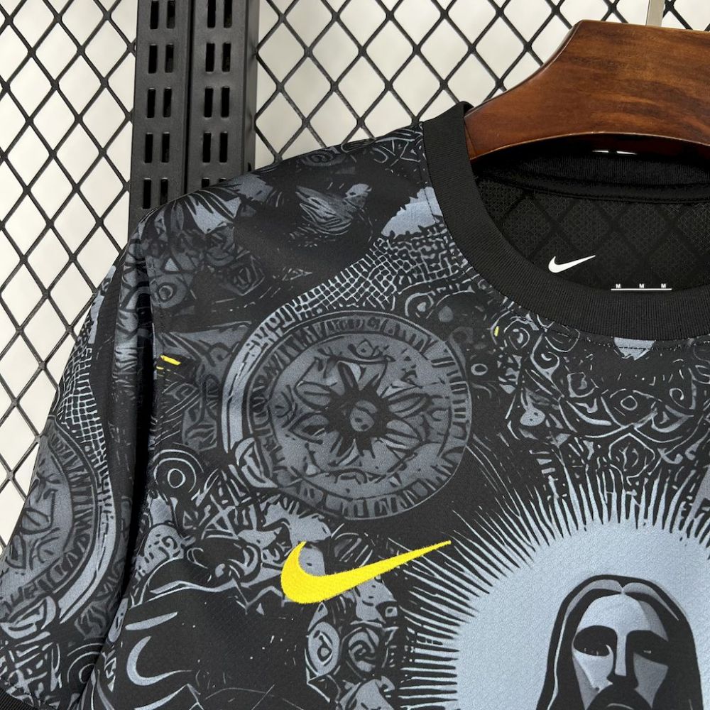 Brazil Soccer Jersey Jesus Custom Shirt 2024