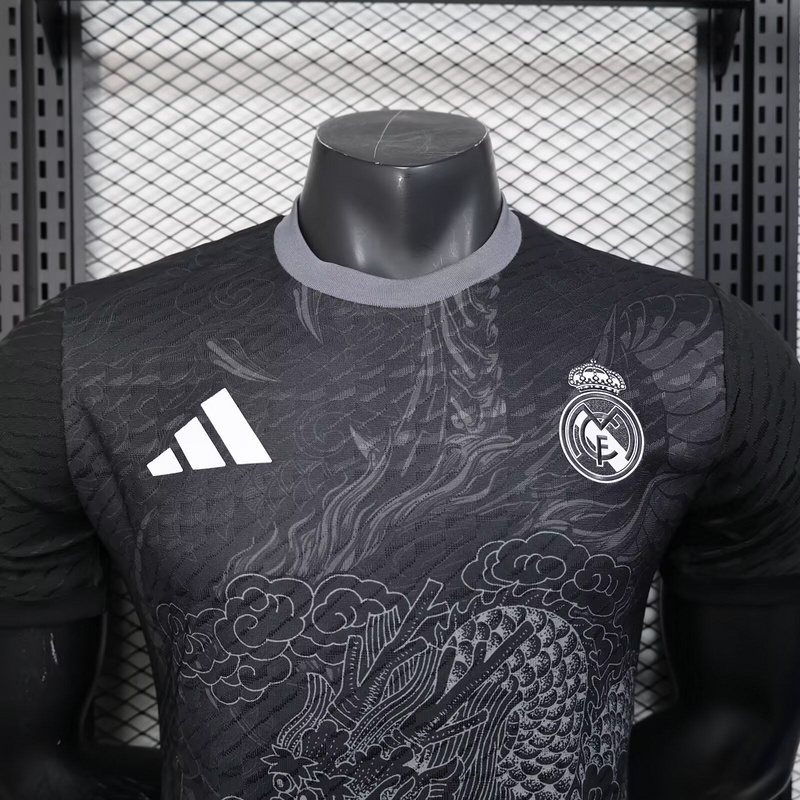 Real Madrid Authentic Soccer Jersey Dragon Special Edition Shirt 2025/26