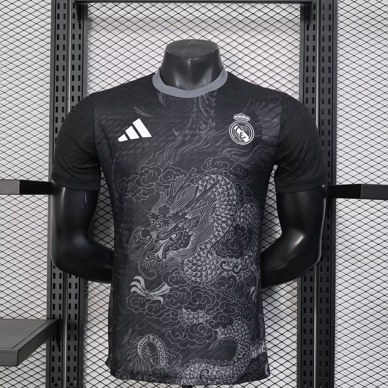 Real Madrid Authentic Soccer Jersey Dragon Special Edition Shirt 2025/26
