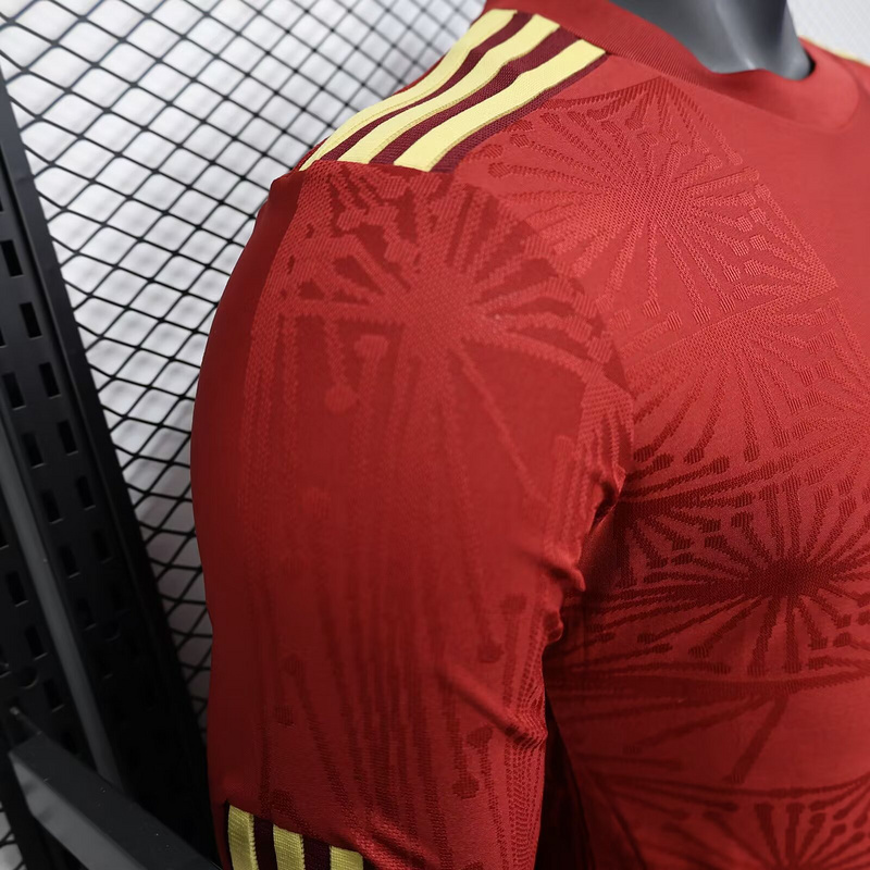 Mexico Authentic Red Special Long Sleeve Soccer Jersey 2025