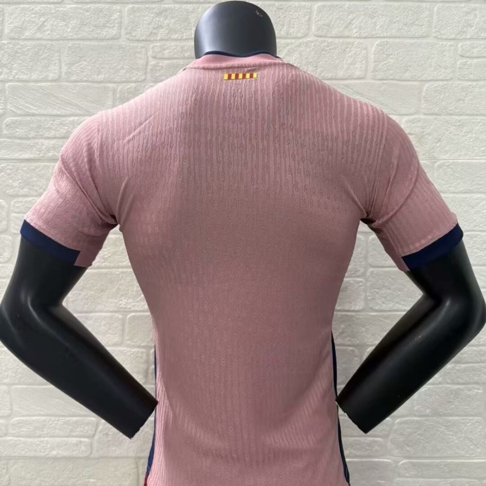 Authentic Soccer Jersey Barcelona Third Away Pink Shirt 2025/26