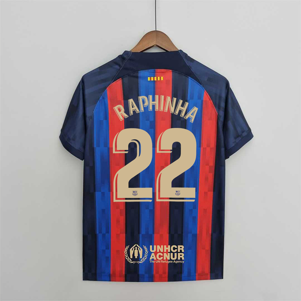 Barcelona Home Soccer Jersey Custom Shirt 2022/23