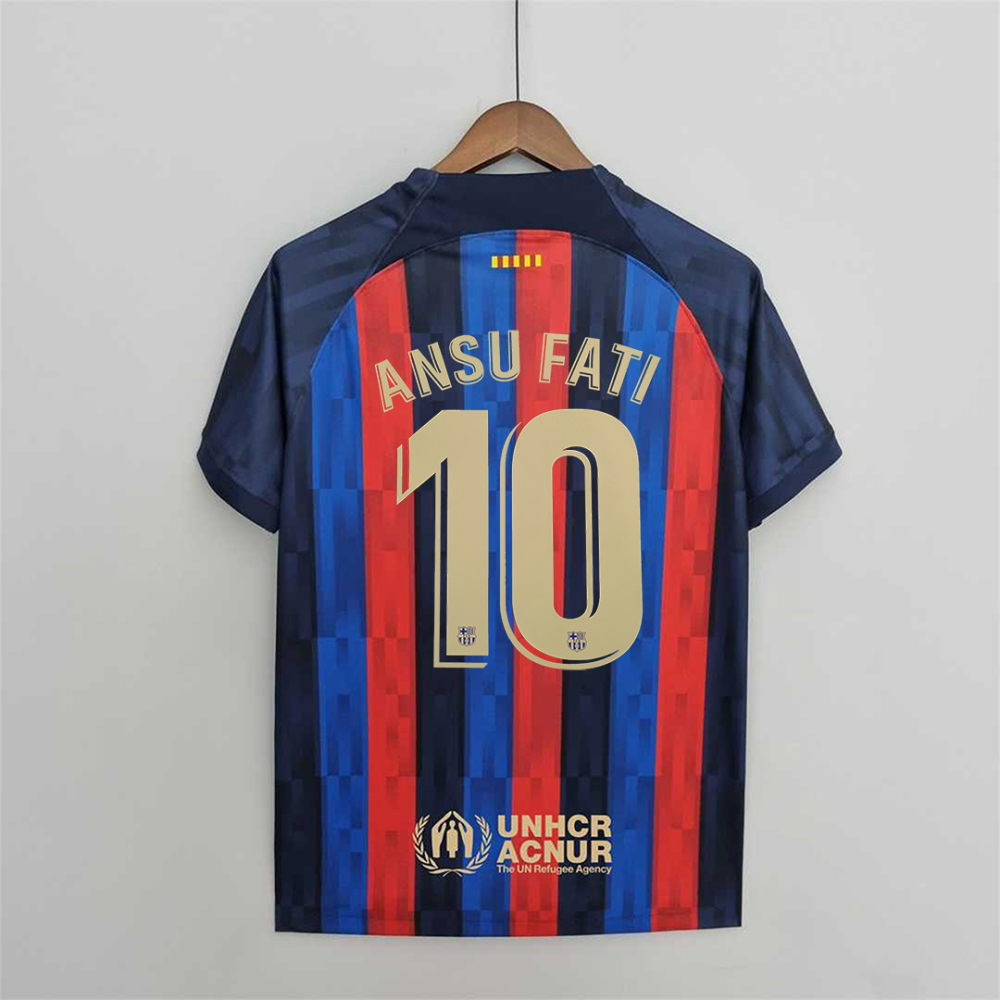 Barcelona Home Soccer Jersey Custom Shirt 2022/23