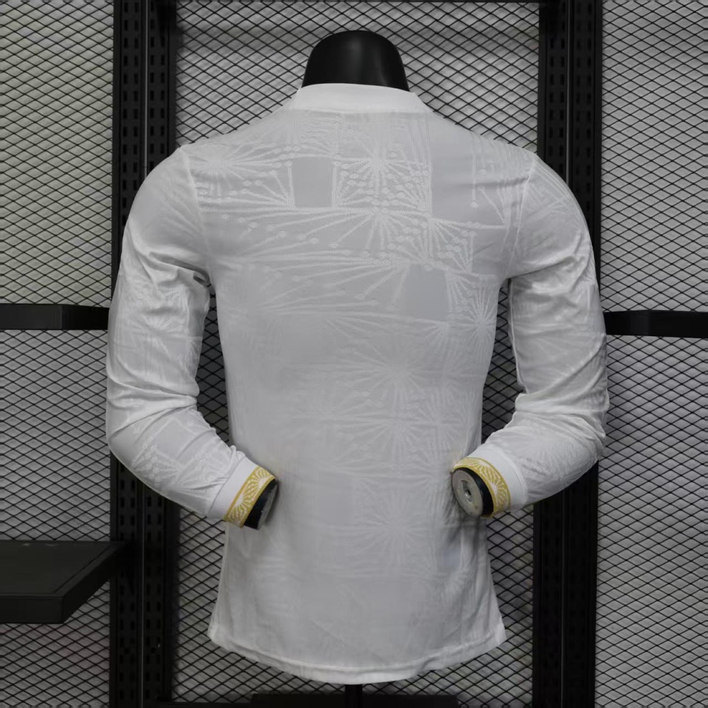 Mexico Authentic White Special Long Sleeve Soccer Jersey 2025