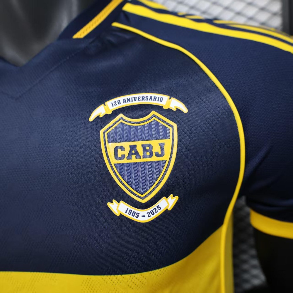 Boca Juniors Authentic Soccer Jersey Home Shirt 2025/26