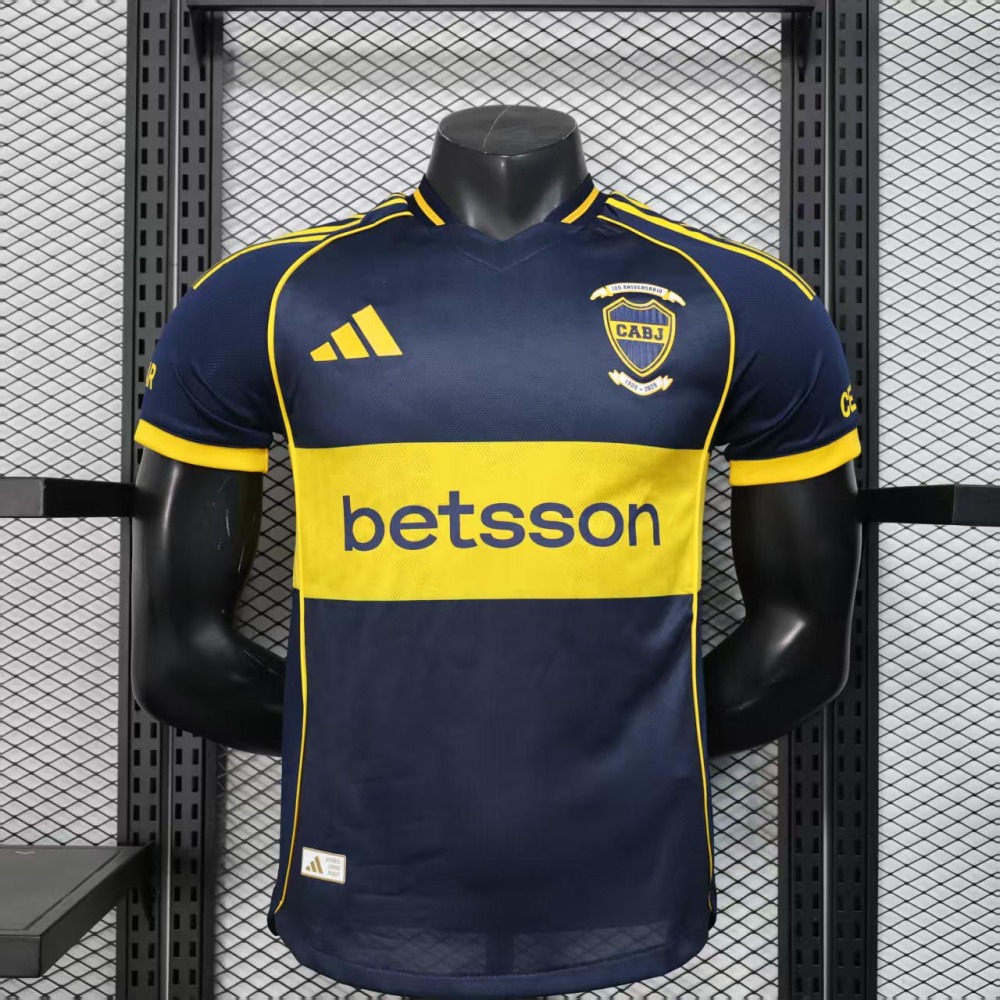 Boca Juniors Authentic Soccer Jersey Home Shirt 2025/26