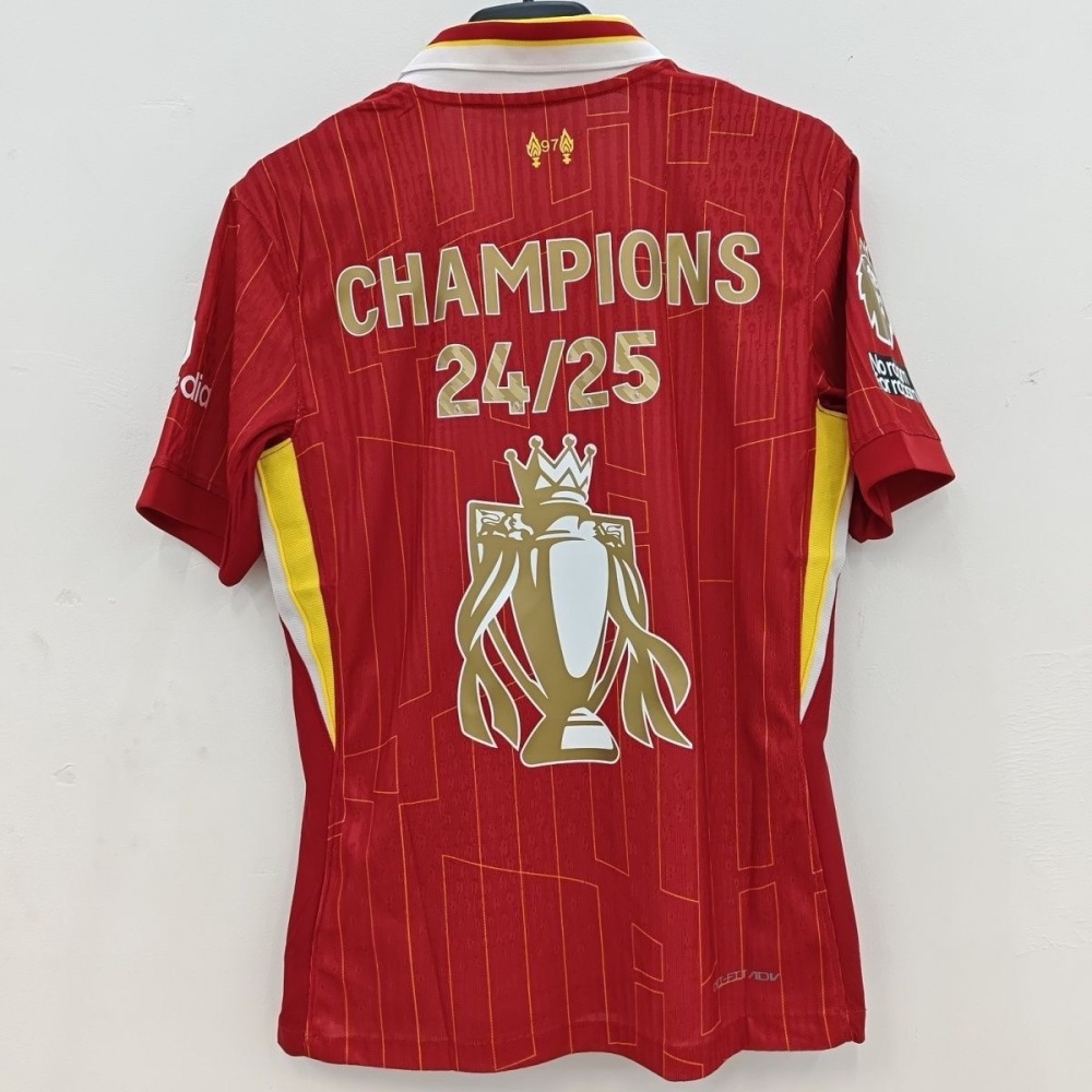 Liverpool Football Jersey EPL Champions Custom Shirt 2024/25