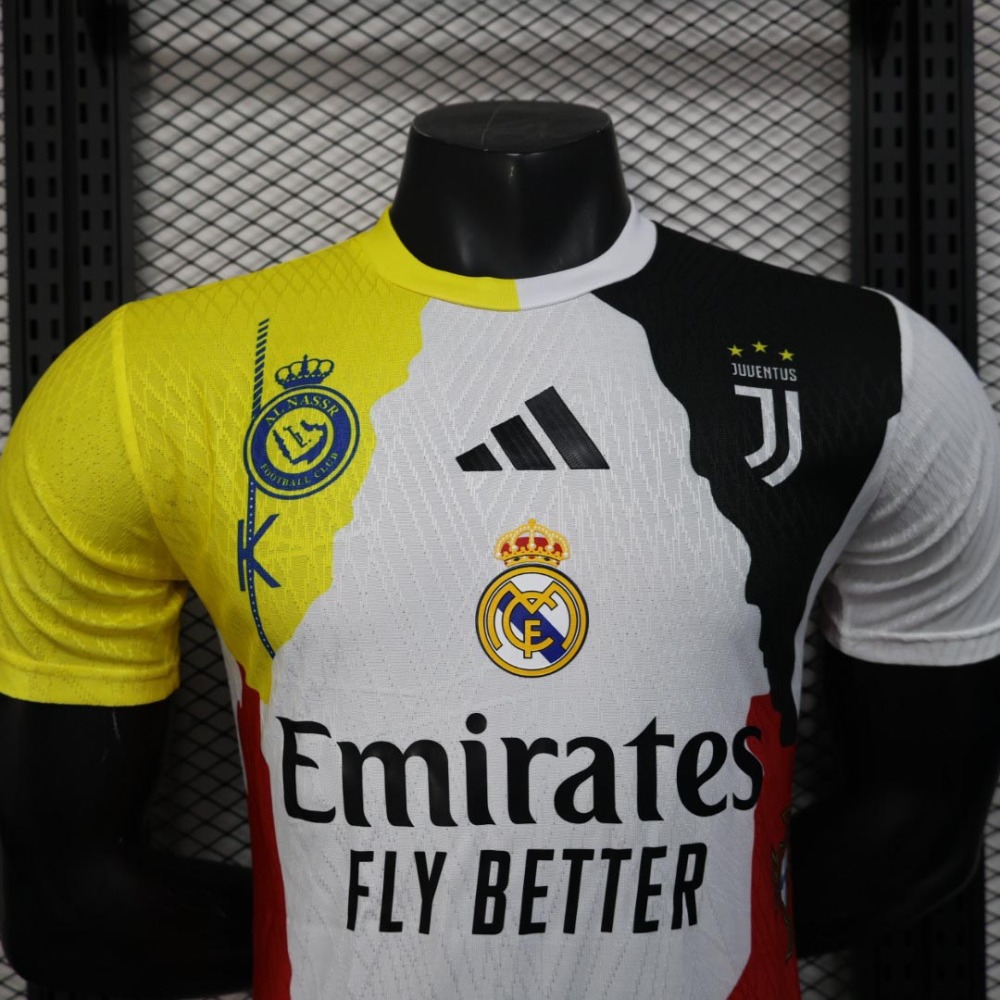 Cristiano Ronaldo Authentic Commemorative Edition Shirt 2025/26 - All Club Mix