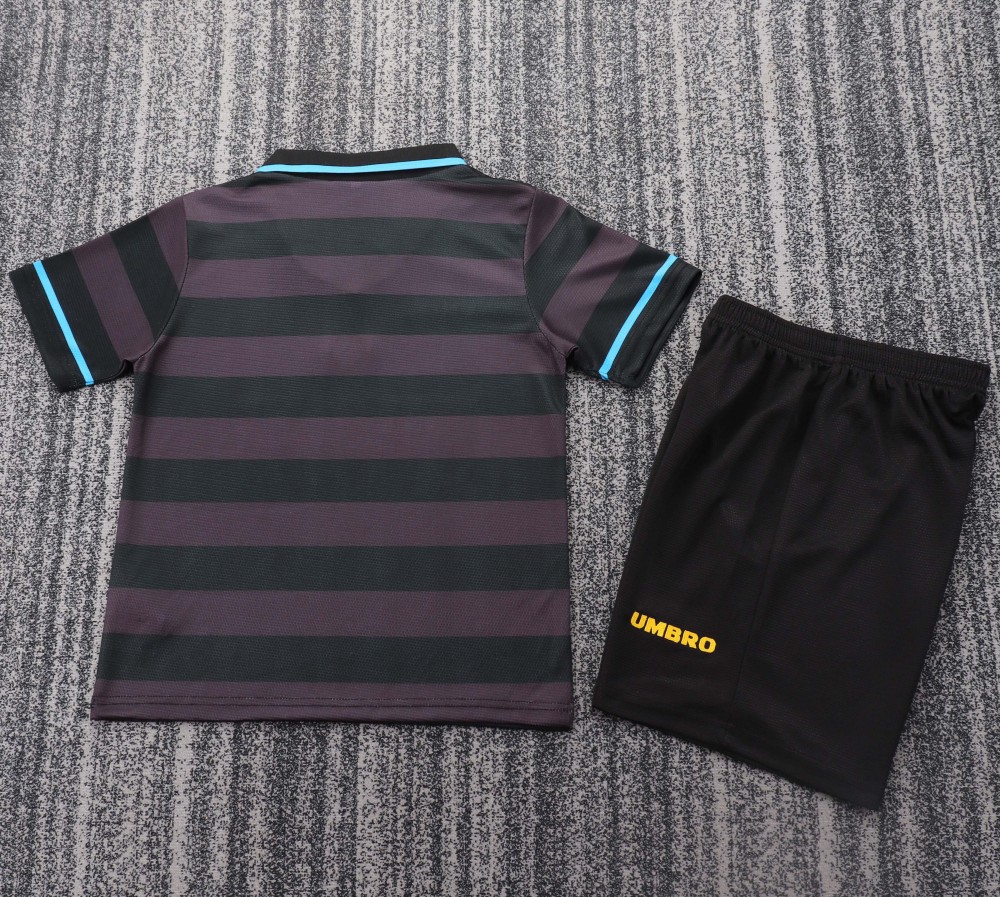 Inter Milan Jersey Third Away Kids Kit Jerseys+Shorts 1997/98