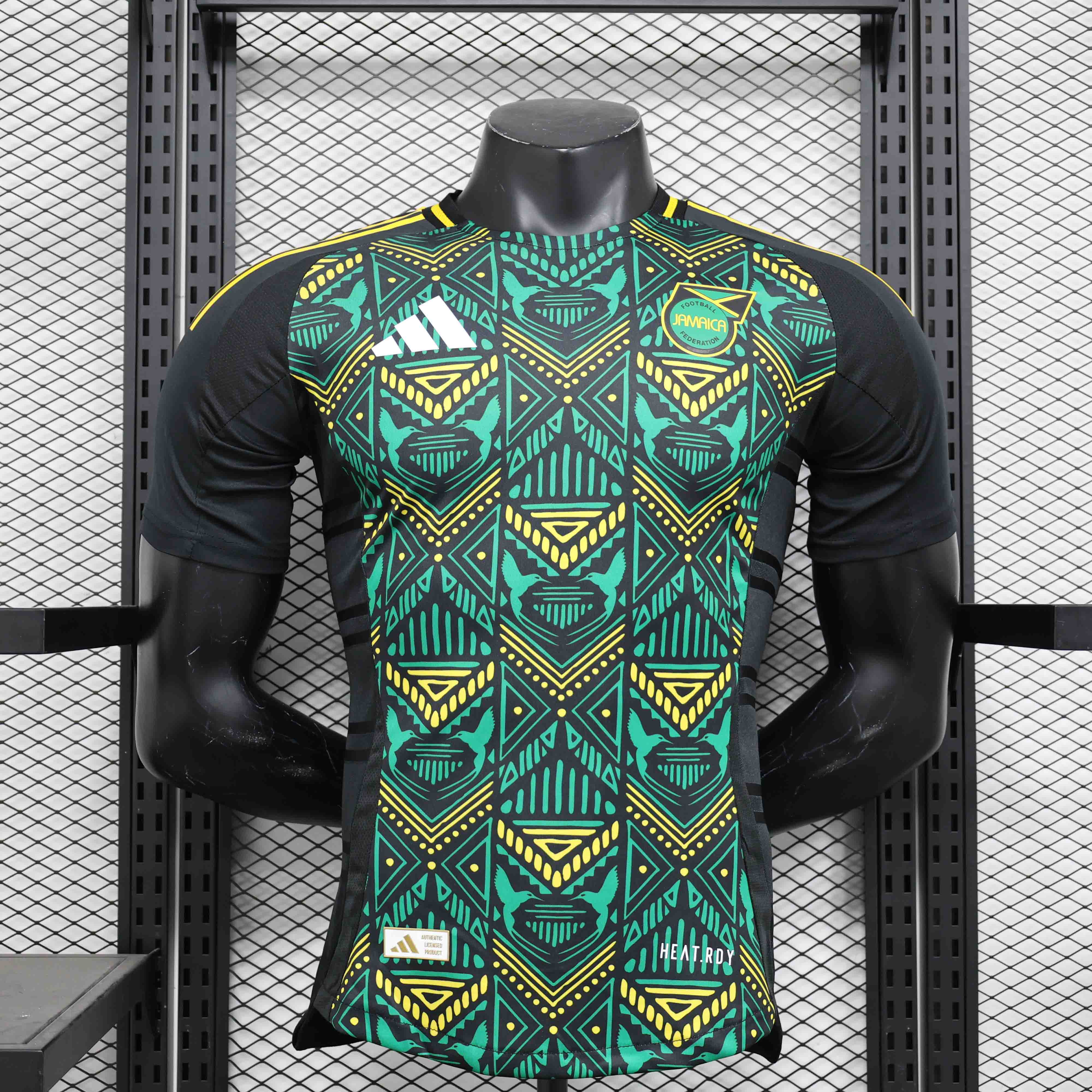 Jamaica Authentic Soccer Jersey Away Shirt 2024 in Green