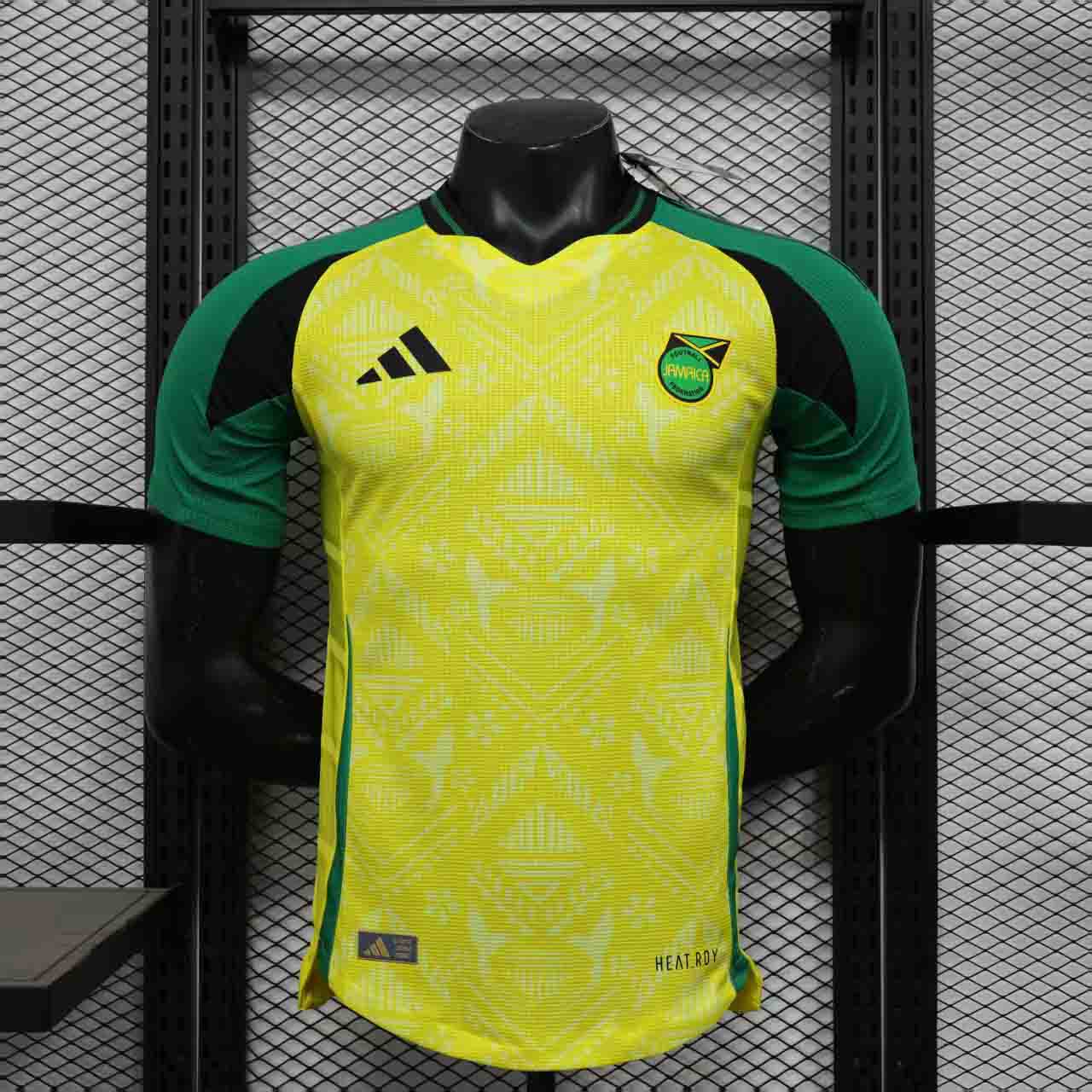Jamaica Authentic Soccer Jersey Home Shirt 2025 in Yellow