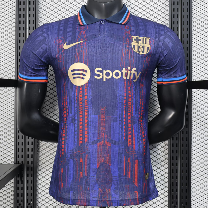Barcelona Authentic Soccer Jersey Special Edition Shirt 2025/26 in Model Year: 2025/26 Country and League: Spain-La Liga