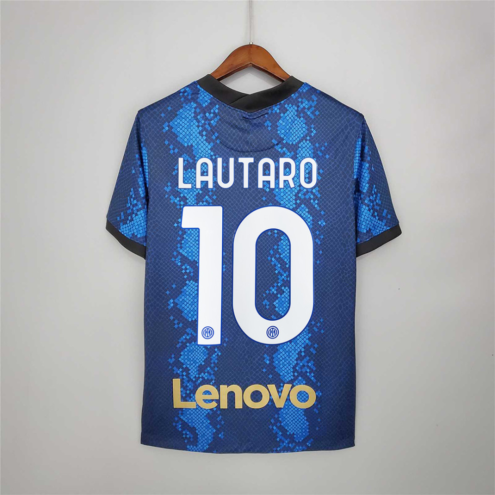 Inter Milan Retro Soccer Jersey Home Custom Shirt 2021/22