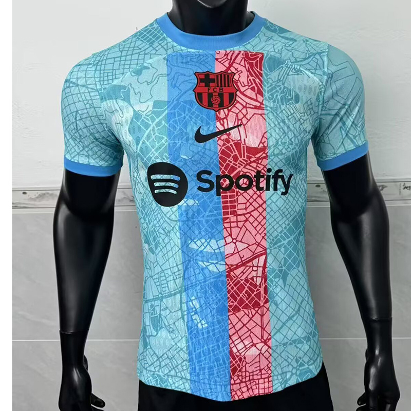 Barcelona Authentic Soccer Jersey Blue Special Edition Shirt 2025/26 in Model Year: 2025/26 Country and League: Spain-La Liga