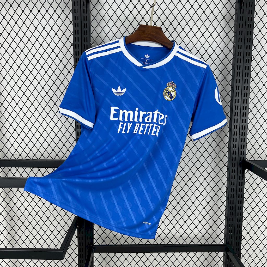 Real Madrid Soccer Jersey Third Away Custom Shirt 2025/26 in Model Year: 2025/26 Country and League: Spain-La Liga