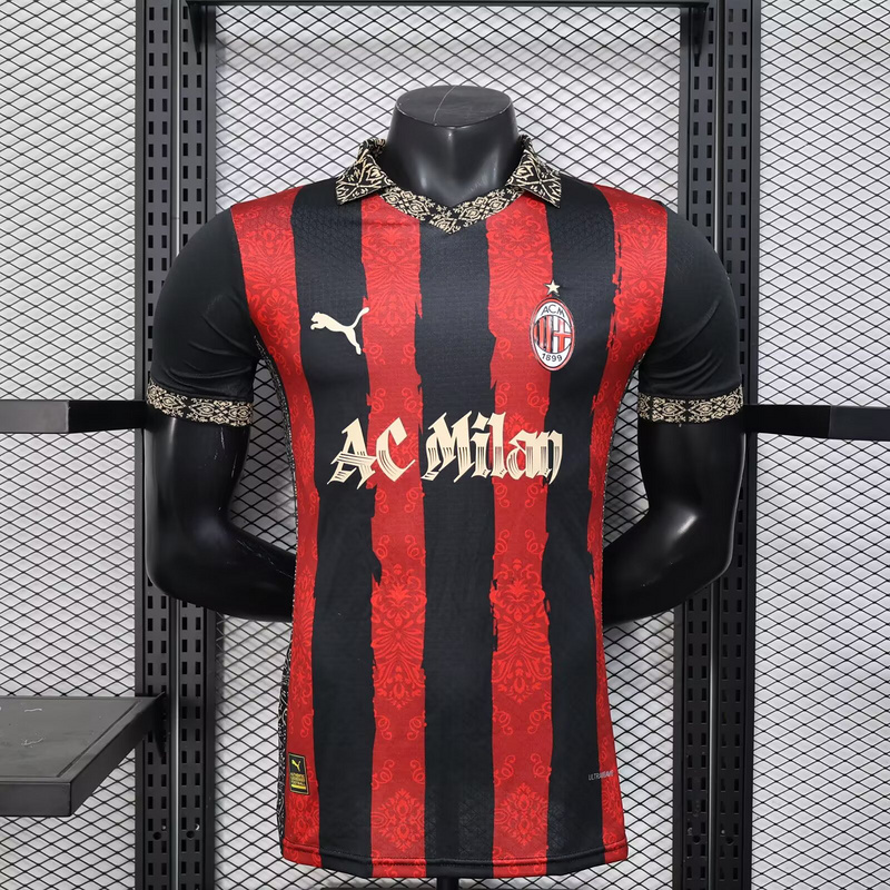 AC Milan Authentic Soccer Jersey Special Edition Shirt 2025/26 in Purple