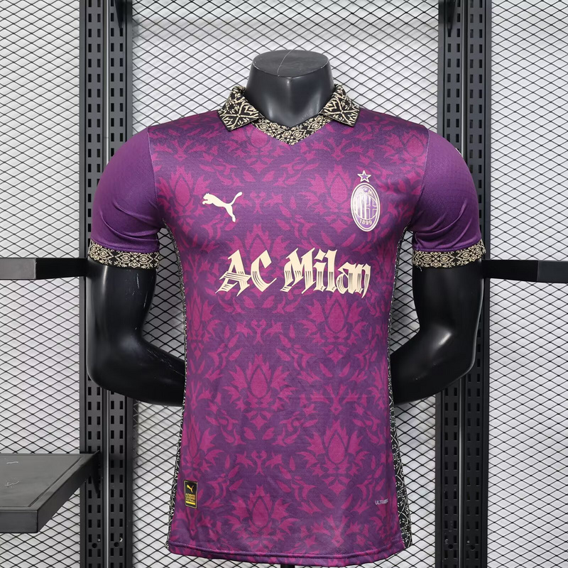 AC Milan Authentic Soccer Jersey Special Edition Shirt 2025/26 in Purple