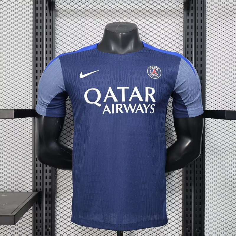 Authentic Soccer Jersey PSG Training Shirt 2025/26 in Navy