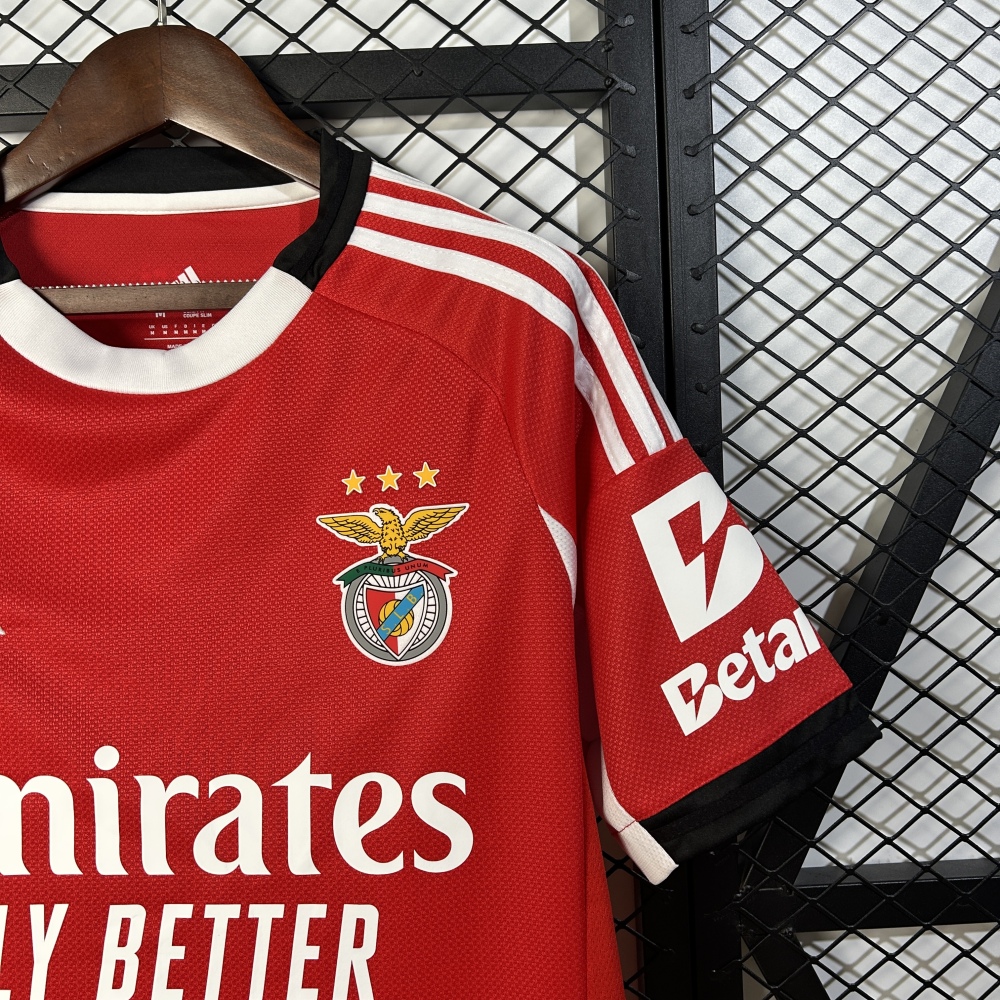 Benfica Soccer Jersey Home Custom Shirt 2025/26