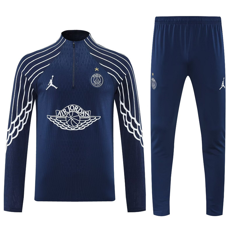 PSG Training Kit Sweatshirt & Pants Set Blue 2025/26