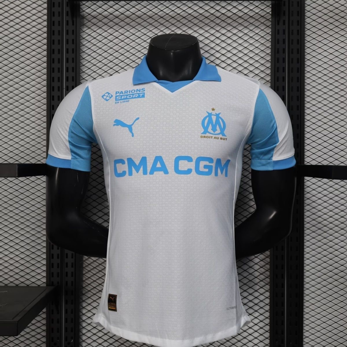 Marseille Authentic Soccer Jersey Home Shirt 2025/26 in White