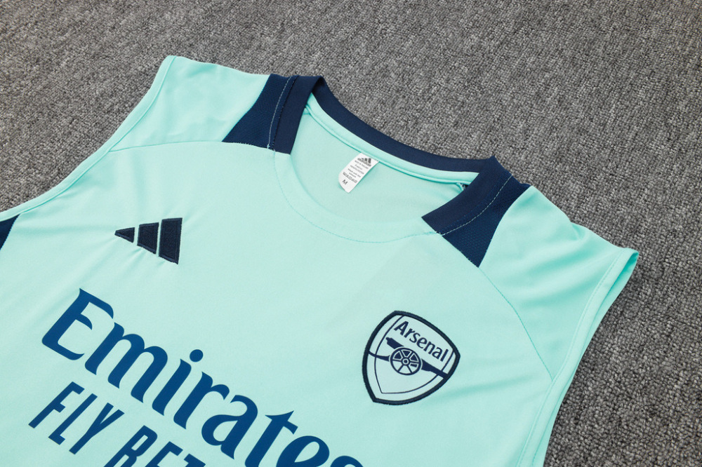 Arsenal Sleeveless Training Kit Green 2024/25