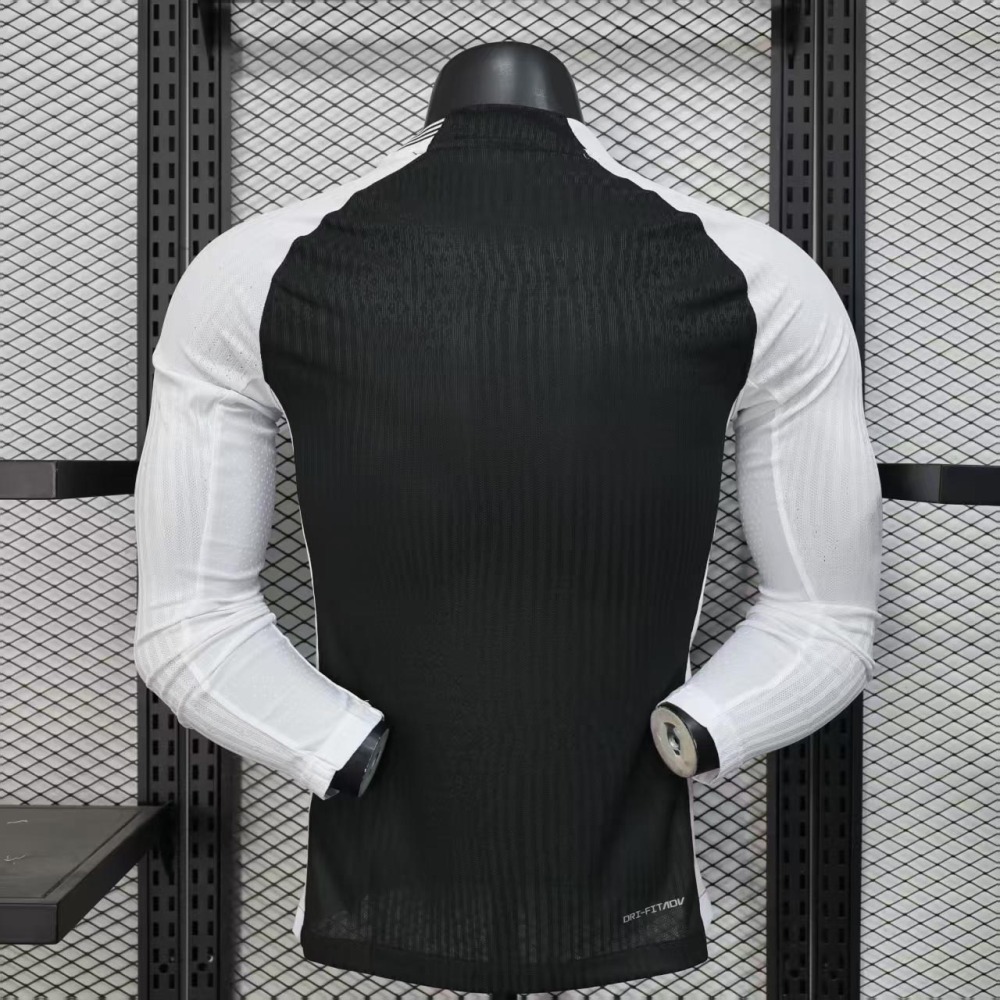 Corinthians Authentic Soccer Jersey Away Long Sleeve Shirt 2025
