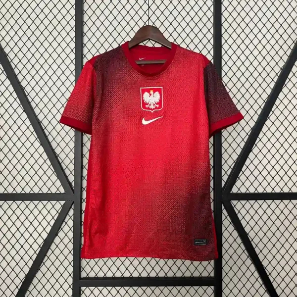 Poland Soccer Jersey Away Custom Shirt 2024