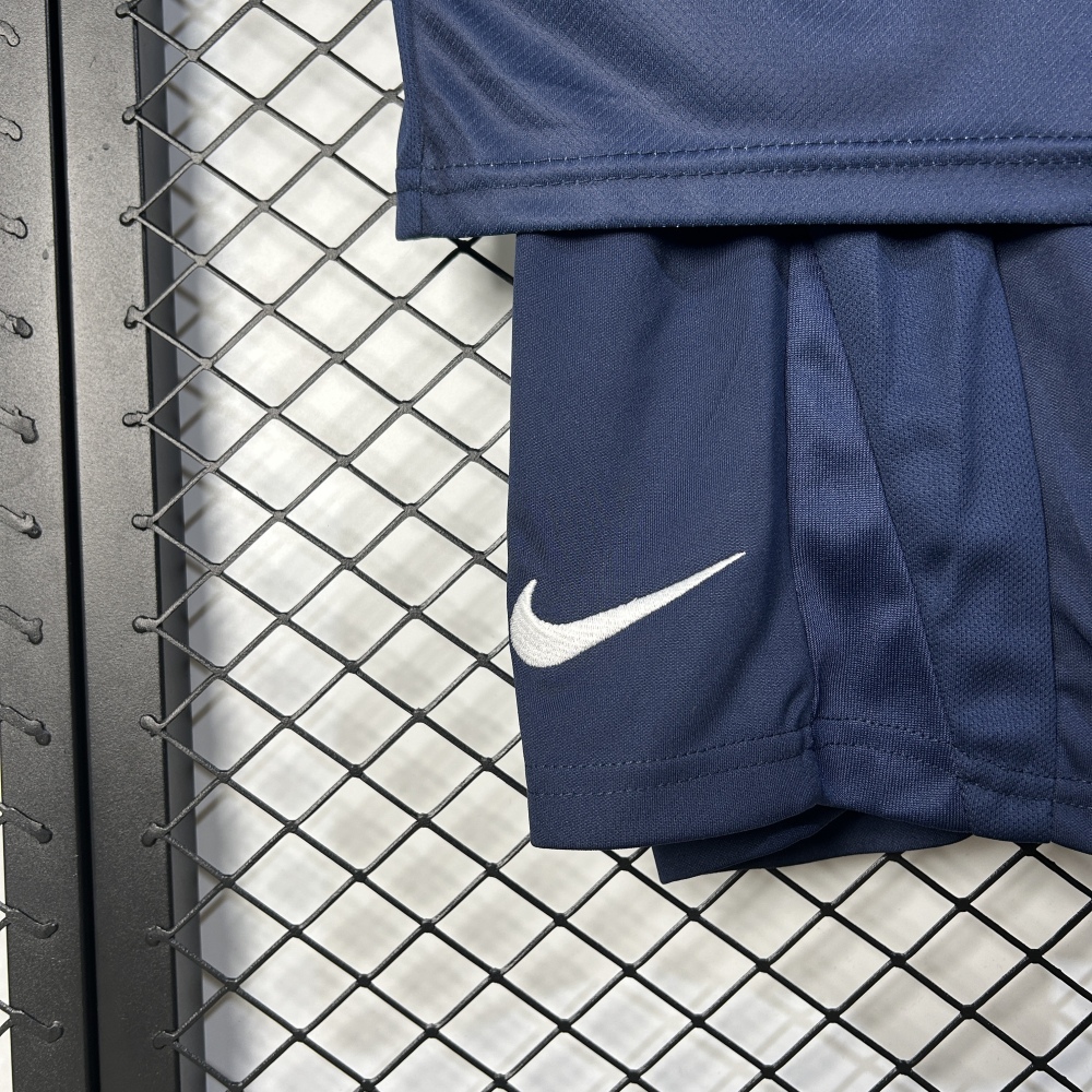 PSG Soccer Jersey Home x Champions of Europe Kids Kit Jersey+Shorts 2024/25