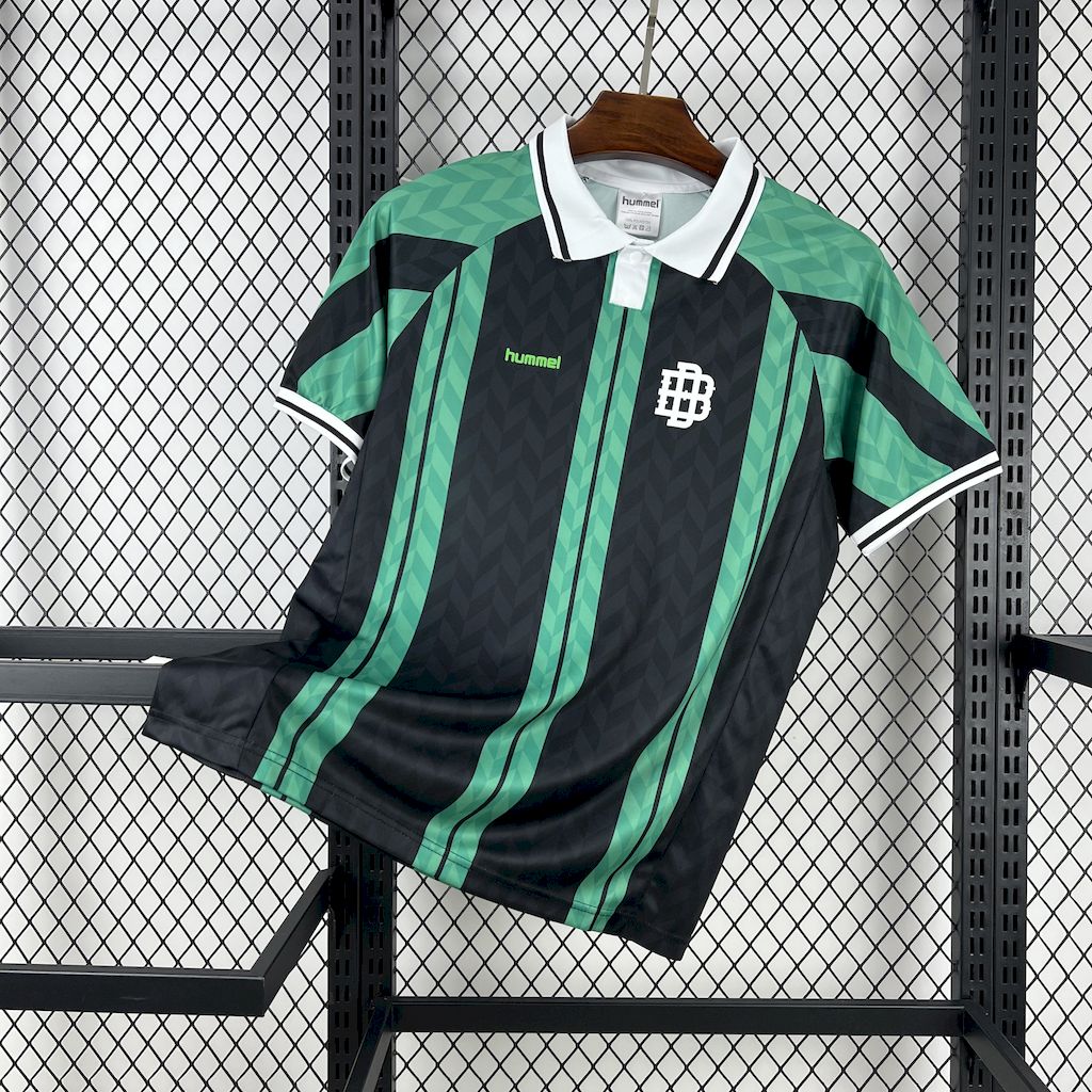Real Betis Retro Style Custom Soccer Jersey 2025/26 in Model Year: 2025/26 Country and League: Spain-La Liga