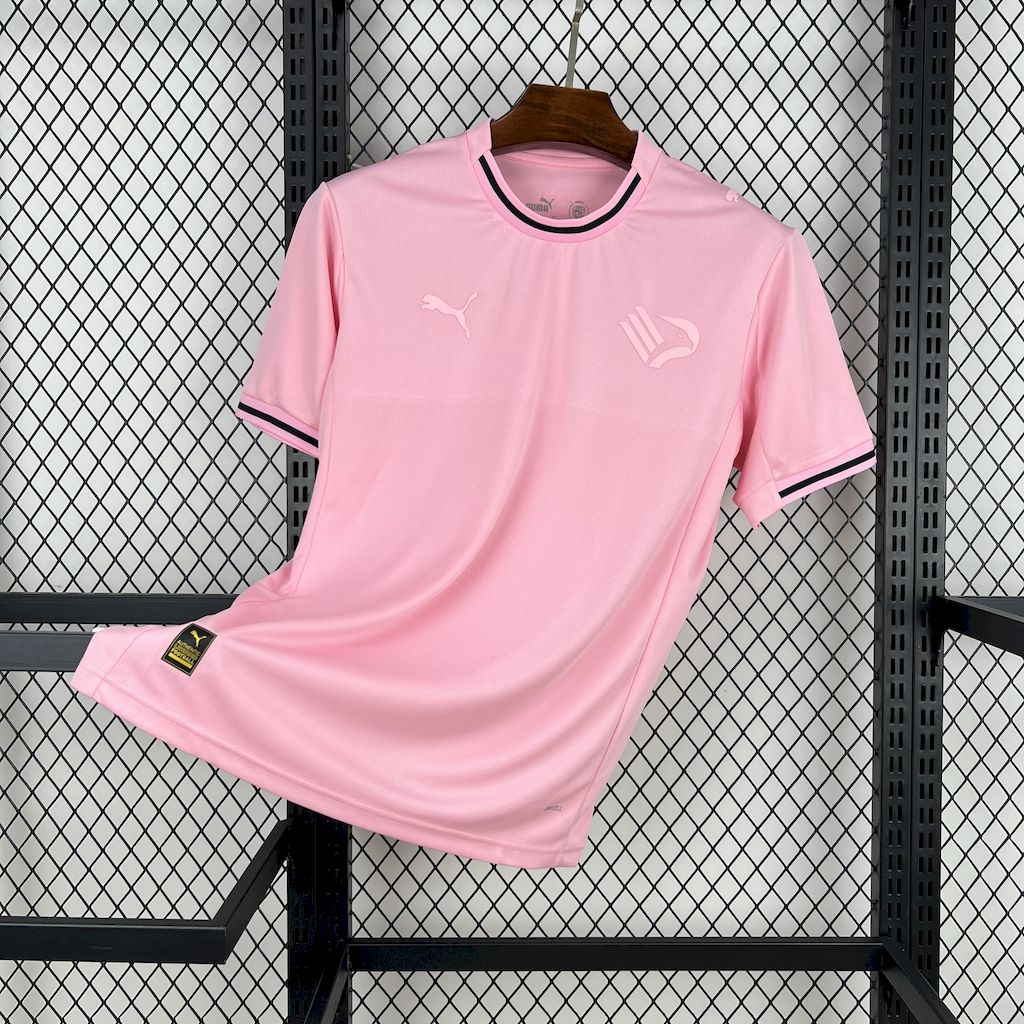Palermo FC Home Football Jersey Custom Shirt 2025/26 in Pink