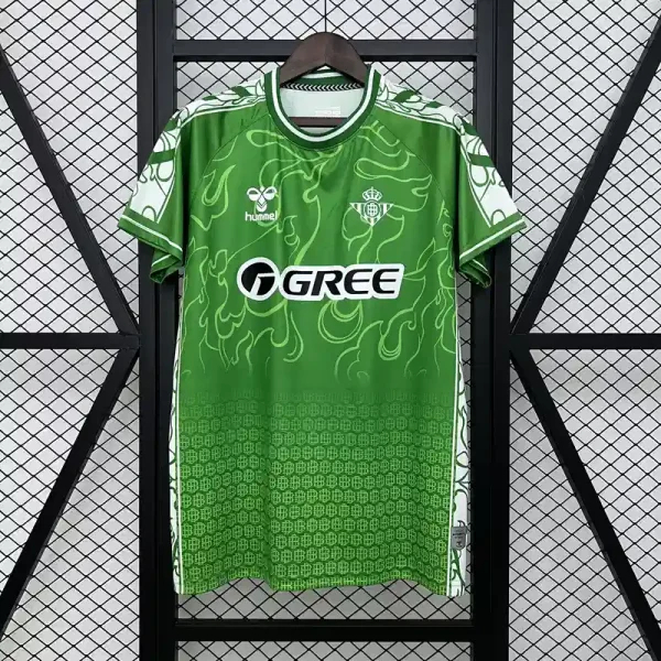 Real Betis Special Edition Custom Soccer Jersey 2025/26 in Model Year: 2025/26 Country and League: Spain-La Liga
