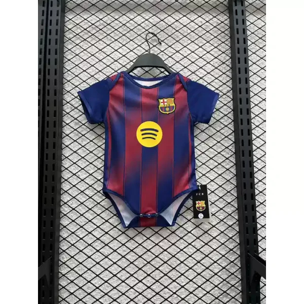 Barcelona Soccer Jersey Home Baby Uniform 2025/26 in Red&Blue