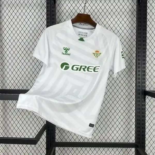 Real Betis White Goalkeeper Custom Soccer Jersey 2025/26 in Model Year: 2025/26 Country and League: Spain-La Liga