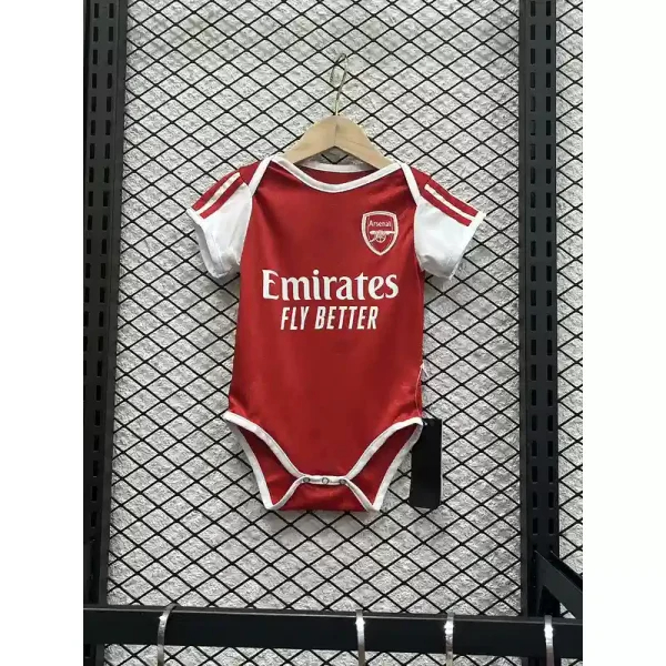 Arsenal Soccer Jersey Home Baby Uniform 2025/26 in Red