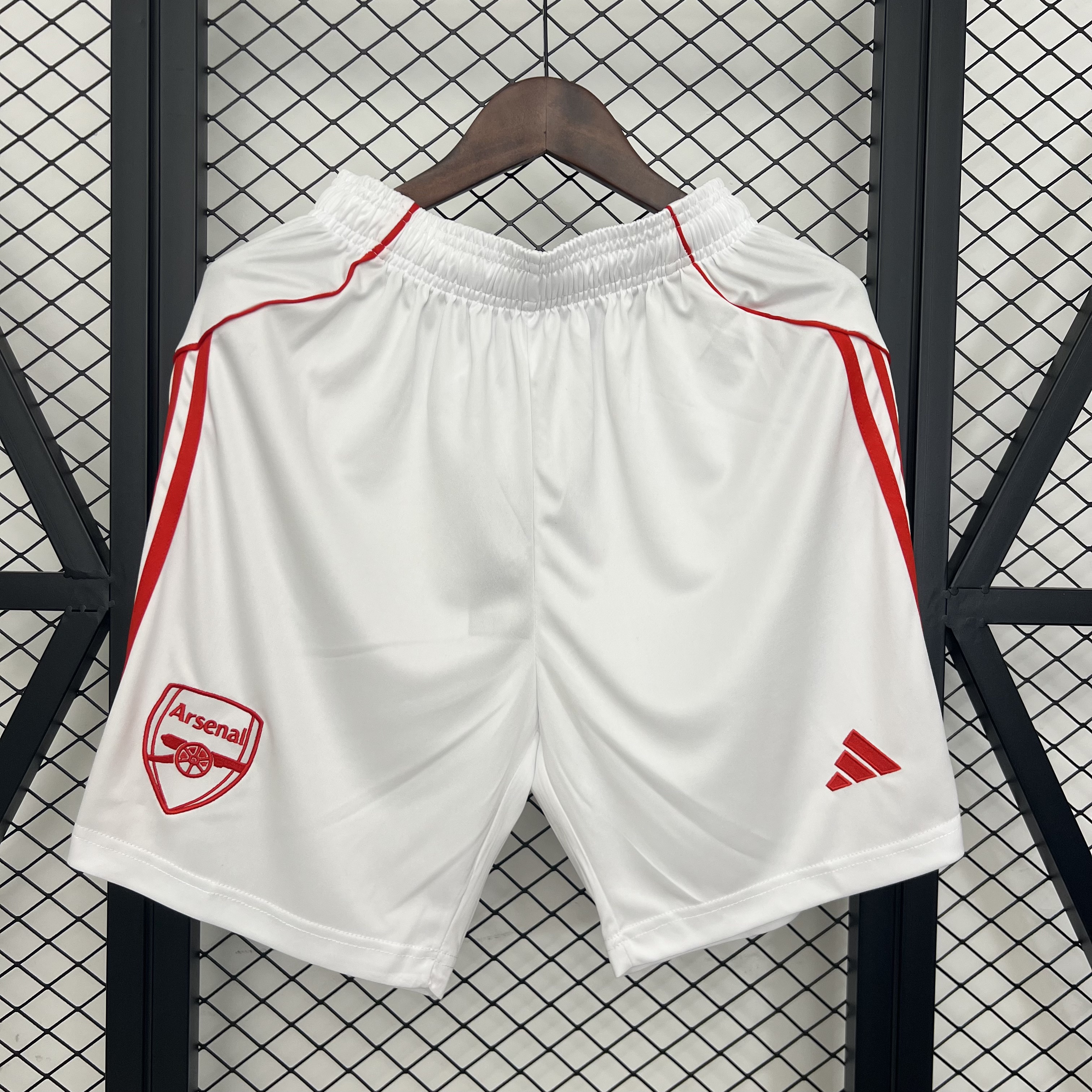 Arsenal Football Jersey Home Custom Shorts 2025/26 in White