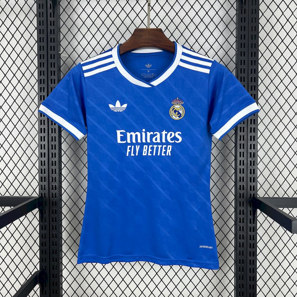 Real Madrid Third Away Women's Soccer Jersey 2025/26 in Model Year: 2025/26 Country and League: Spain-La Liga