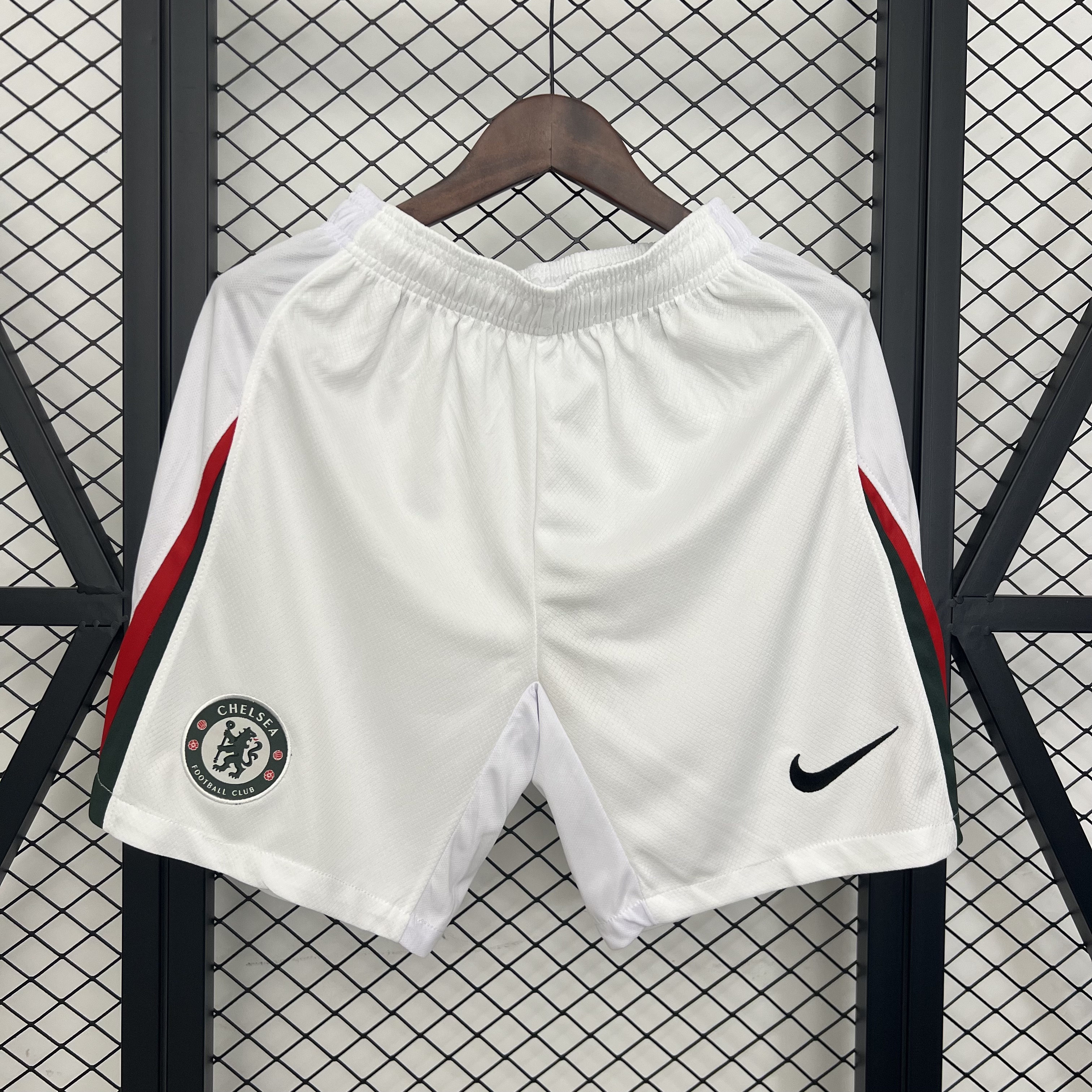 Chelsea Football Jersey Away Custom Shorts 2025/26 in Off-White