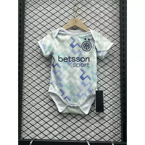Inter Milan Soccer Jersey Away Baby Uniform 2025/26 in Blue