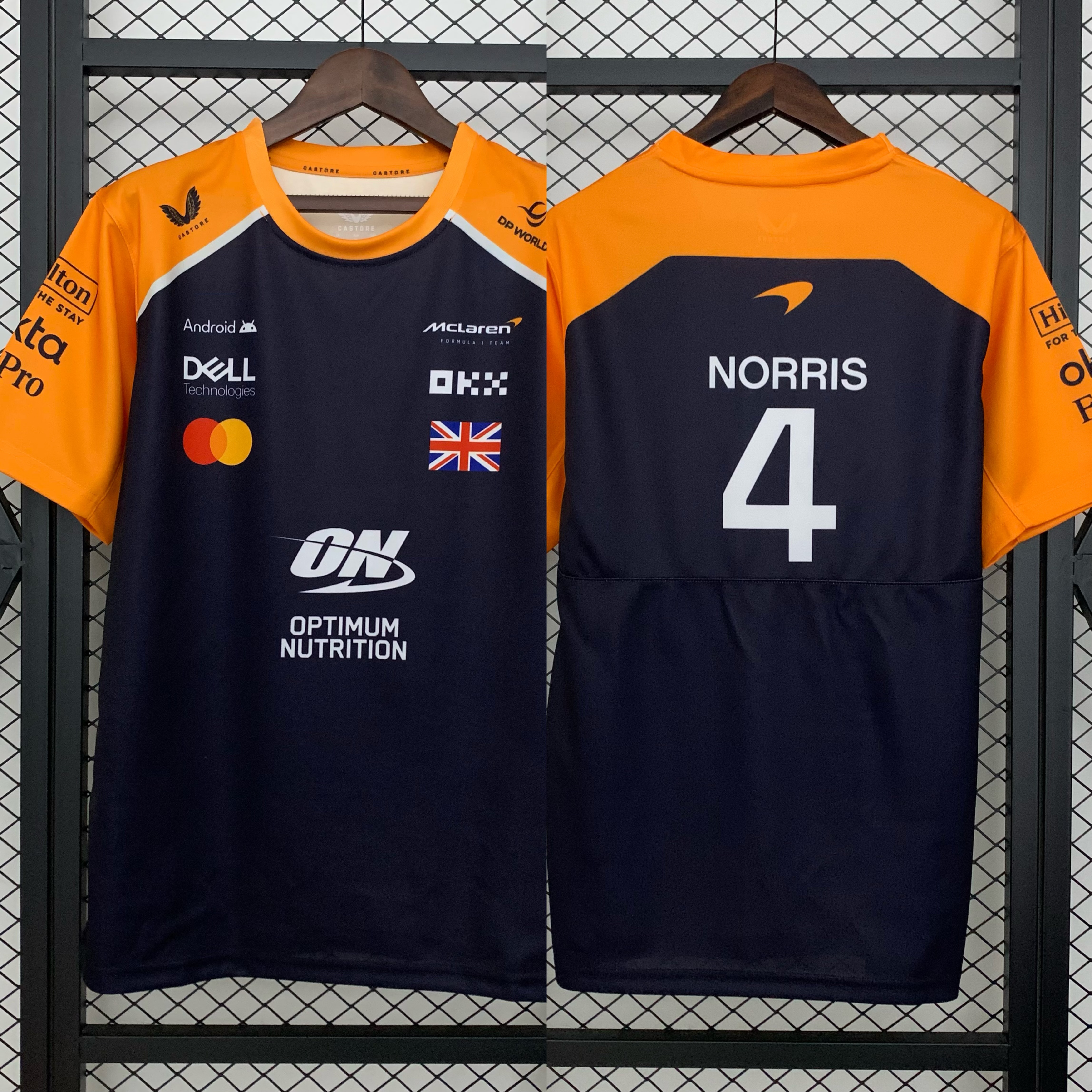Mclaren F1 Racing Team T-Shirt 2025 in Orange