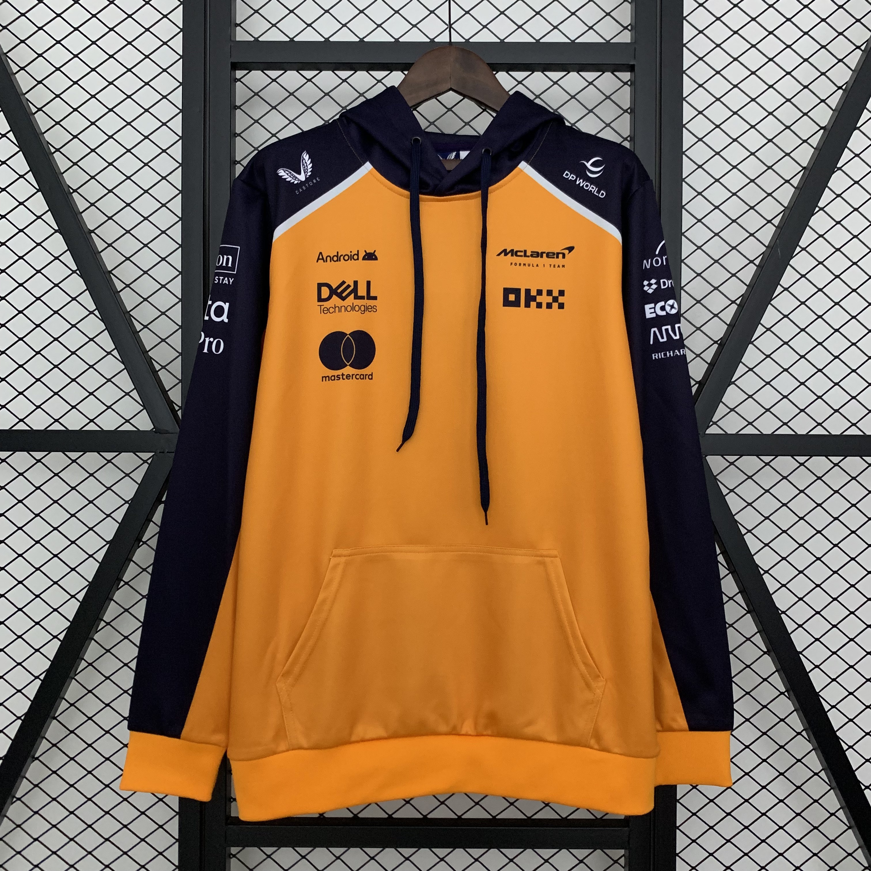 Mclaren F1 Racing Team Hoodie 2025 in Orange
