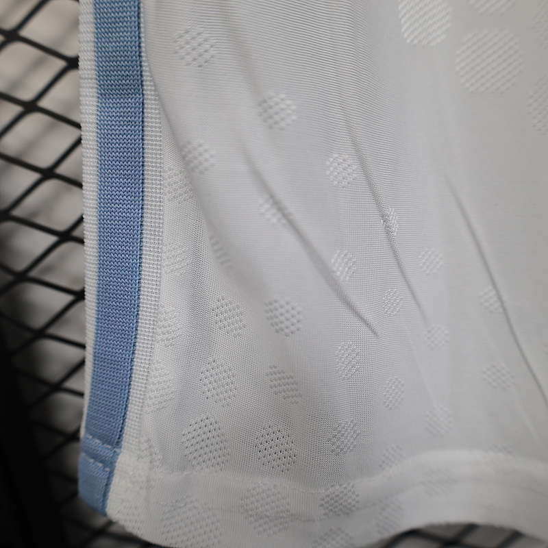 Argentina Authentic Soccer Jersey White Shorts 2025