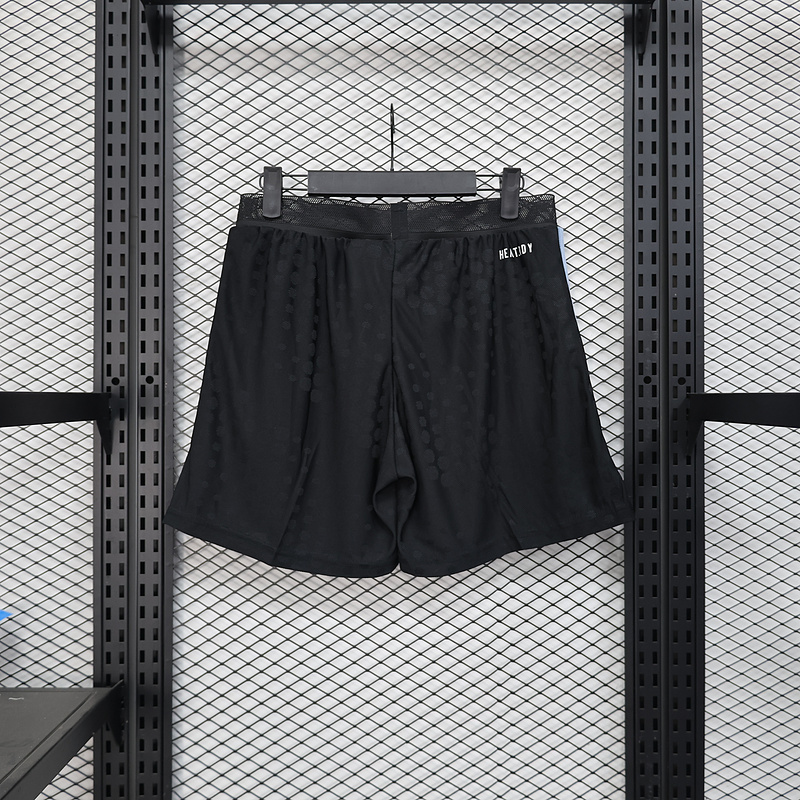 Argentina Authentic Soccer Jersey Black Shorts 2025