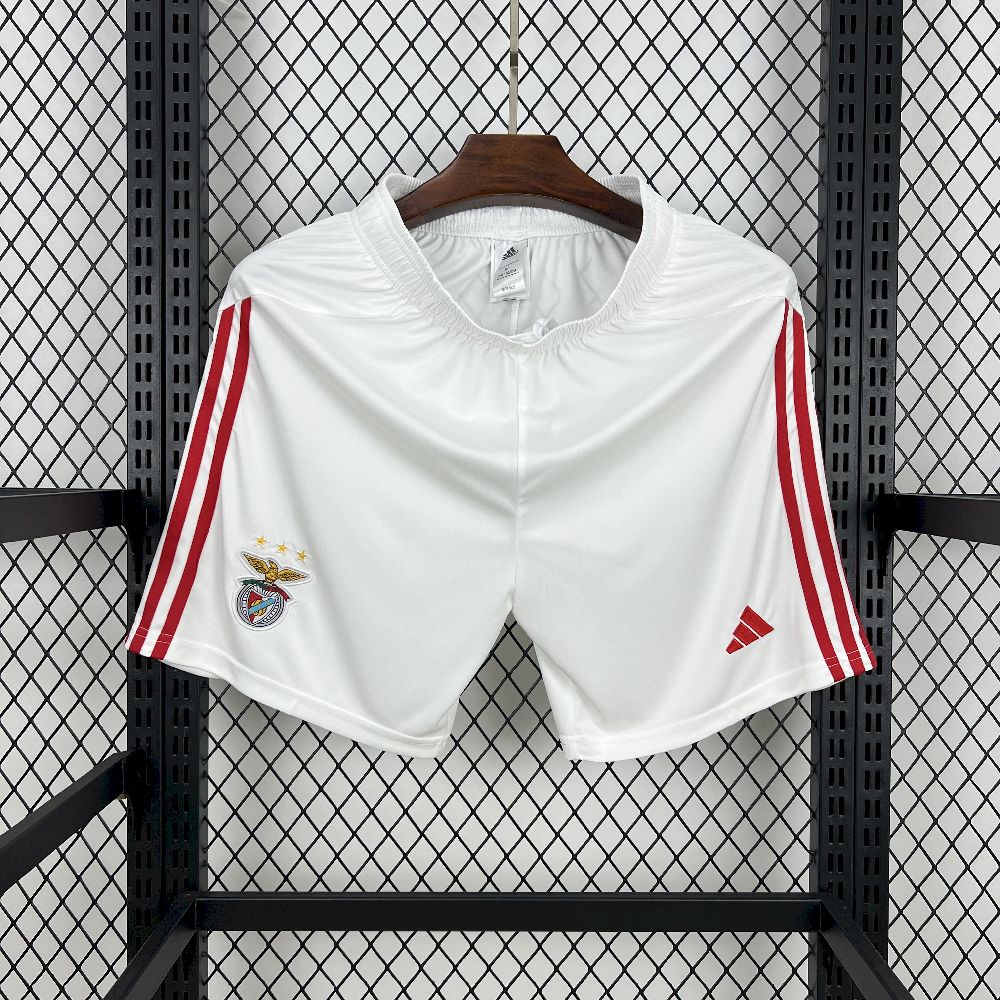 BENFICA Soccer Jersey Home Custom Shorts 2025/26 in White