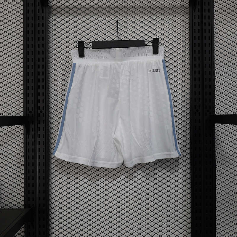 Argentina Authentic Soccer Jersey White Shorts 2025