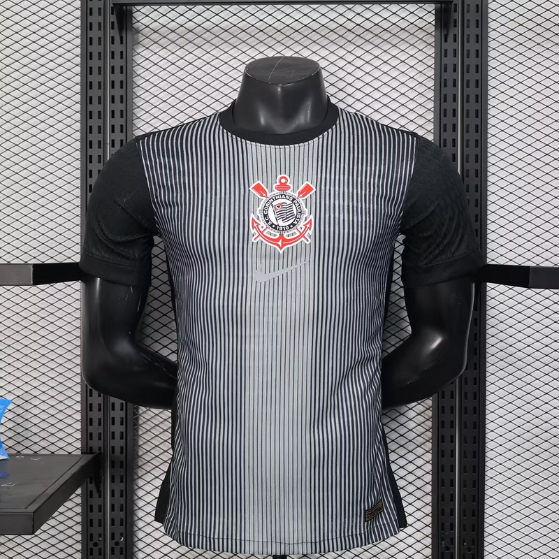 Corinthians Authentic Soccer Jersey Special Edition Shirt 2025 in Black
