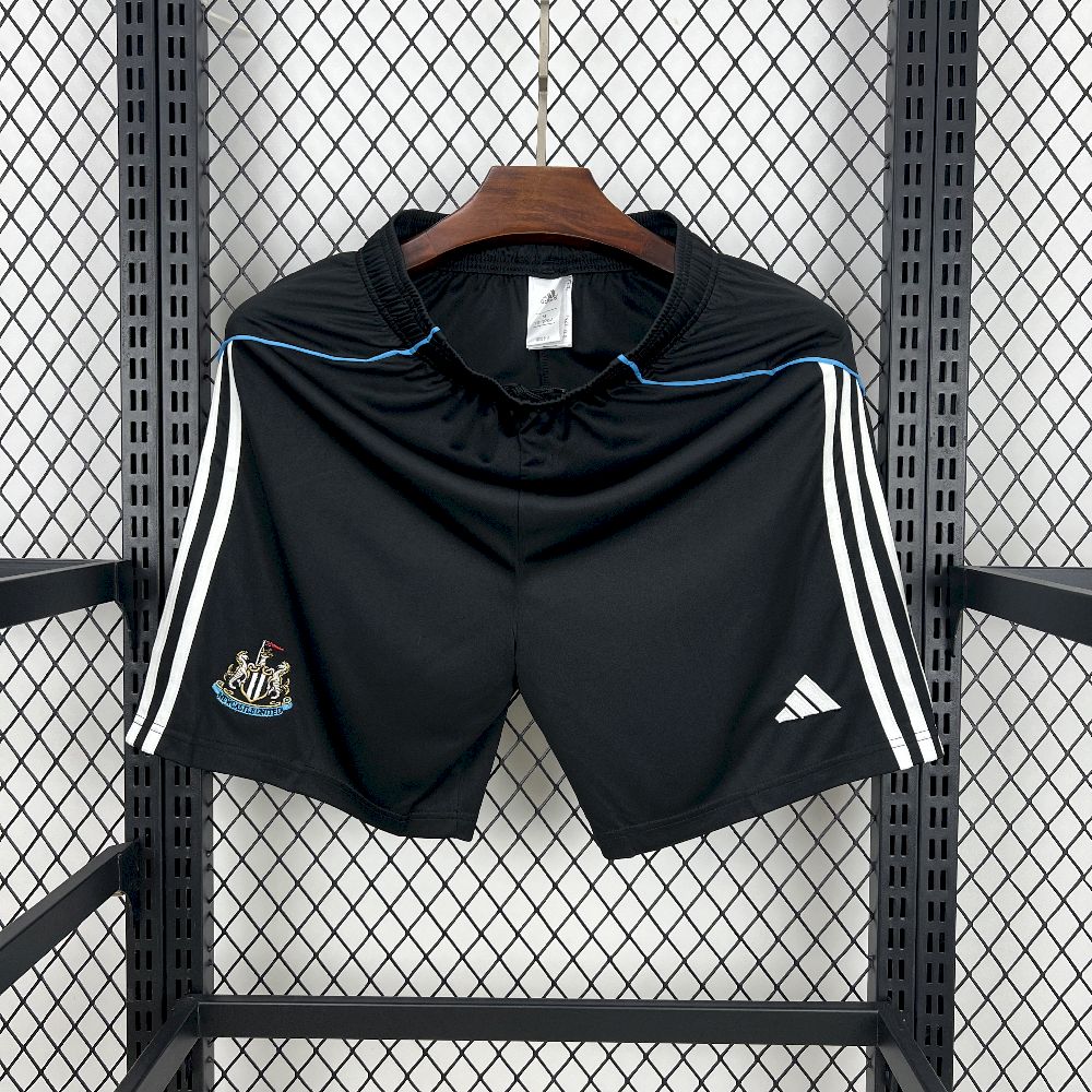 Newcastle United Football Jersey Home Custom Shorts 2025/26 in Black