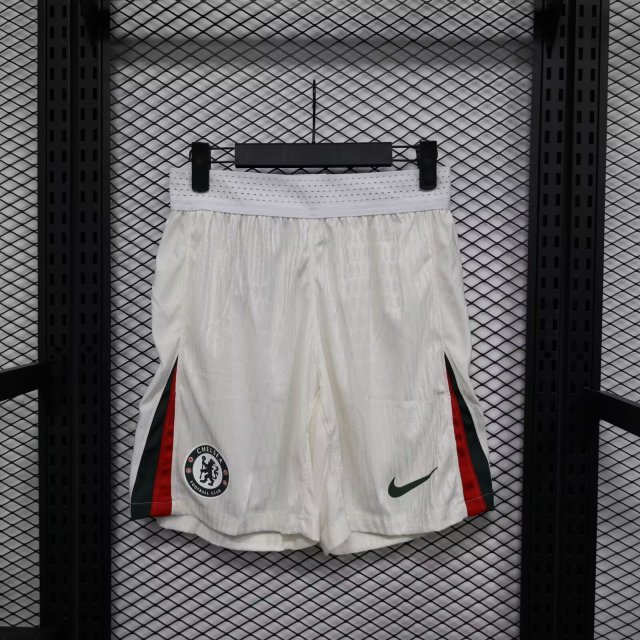 Chelsea Authentic Football Jersey Away Shorts 2025/26 in Off-White