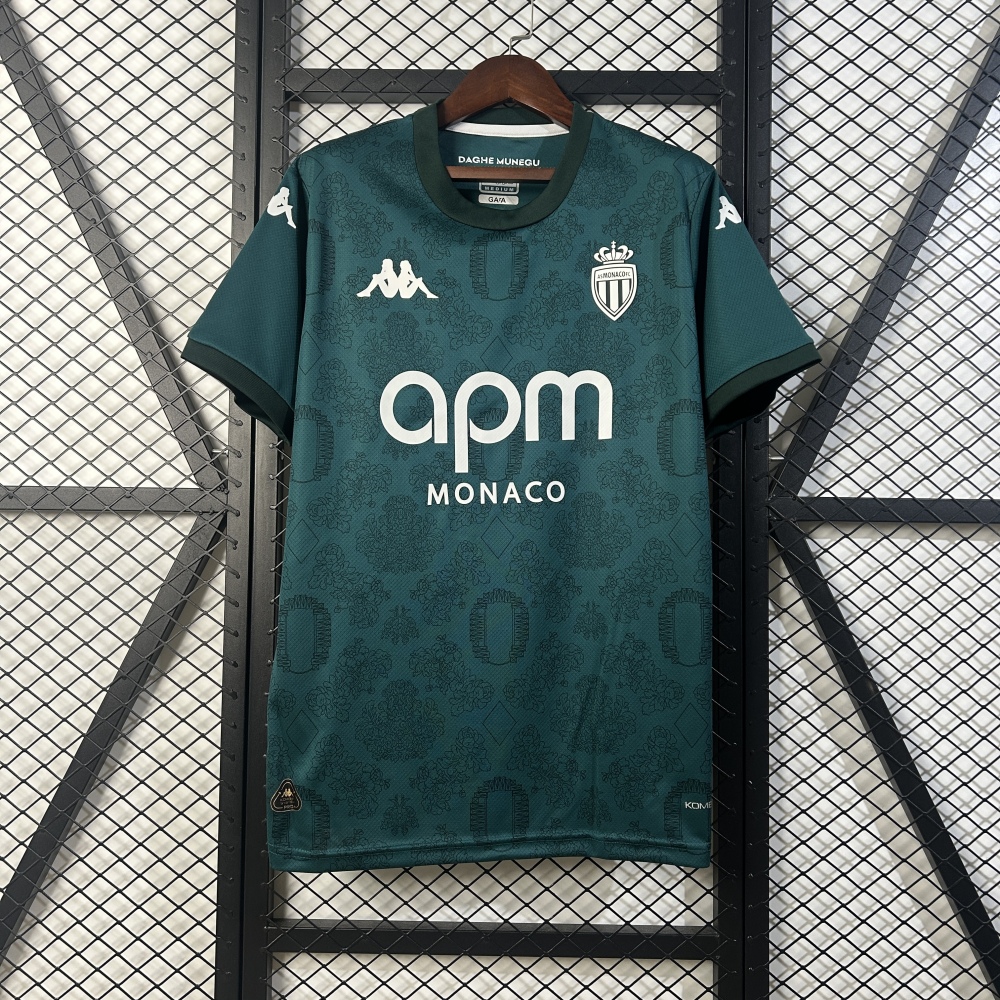 AS Monaco Soccer Jersey Third Away Custom Shirt 2025/26