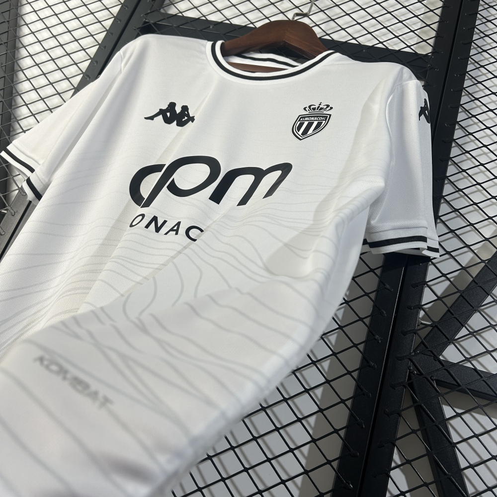 AS Monaco Soccer Jersey Away Custom Shirt 2025/26